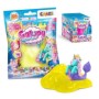 Slime magic diverse culori in punguta 75ml cu surpriza figurina sirena